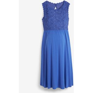 Jersey zwangerschapsjurk met kant