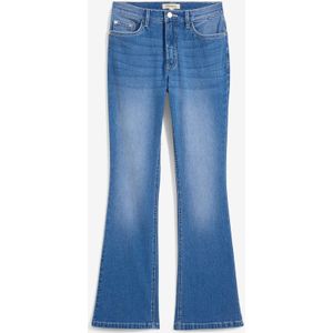 High waist stretch jeans, bootcut