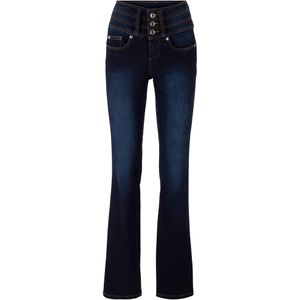 Corrigerende bootcut jeans, high waist