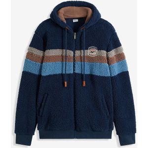 Teddy fleece vest met capuchon