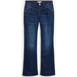 Mid waist stretch jeans, bootcut