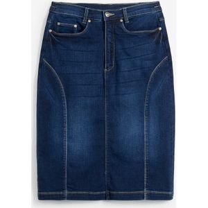 High-waist stretch rok met comfortband