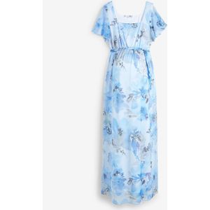 Maxi zwangerschapsjurk van zacht mesh