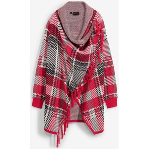 Lang vest met franjes