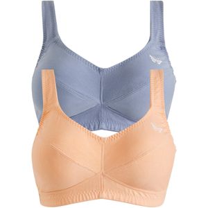 Bh zonder beugels met biologisch katoen (set van 2)