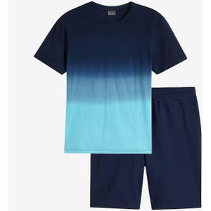 T-shirt en sweat bermuda (2-dlg. set), regular fit