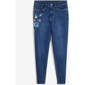 Skinny jeans met mid waist