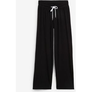 Jersey broek met biologischi katoen en stretch