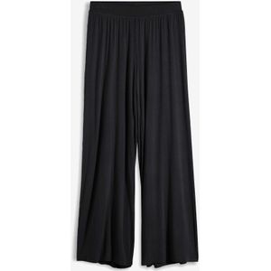 Pyjamabroek met wijde pijpen en viscose