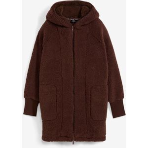 Teddy fleece vest, oversized