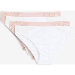 Slips met kant (set van 4)