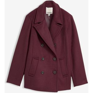 Peacoat in een wolmix