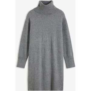 Gebreide jurk met col