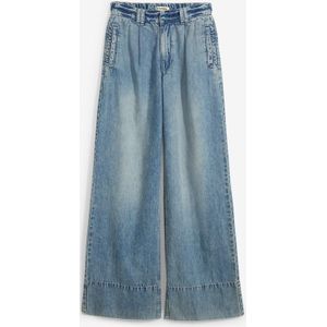 Wide leg jeans high waist