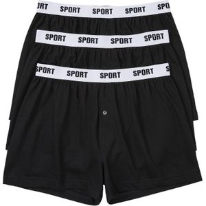 Wijde jersey boxershort (set van 3)