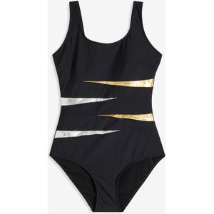 Corrigerend badpak met inzetstukken, sterk corrigerend