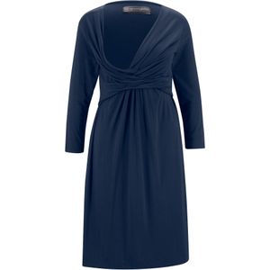 Zwangerschapsjurk/voedingsjurk van viscose-stretch