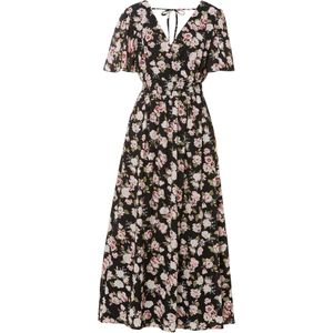 Maxi jurk met bloemenprint