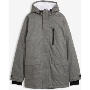Waterdichte outdoor parka met teddy fleece
