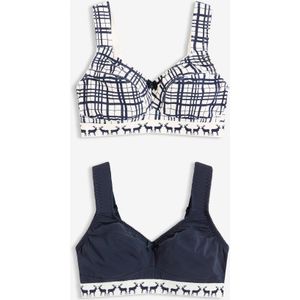 Bh zonder beugels met katoen (set van 2)