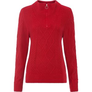 Schipperstrui met kabelpatroon