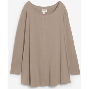 Longsleeve van een katoen/viscose-mengsel