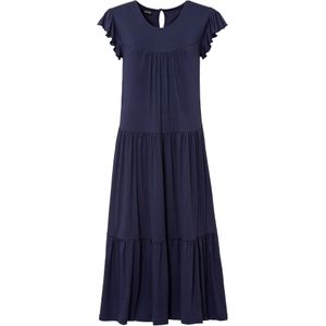 Midi jurk van viscose