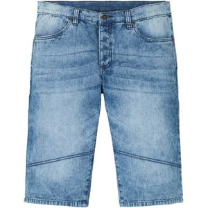 Lange stretch jeans bermuda, regular fit