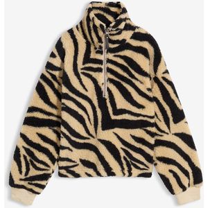 Oversized trui van teddy fleece
