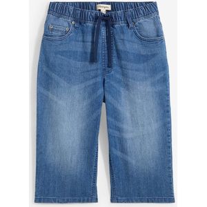 Jongens lang instap jeans bermuda, slim fit
