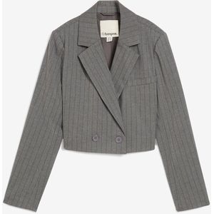 Korte blazer met reverskraag