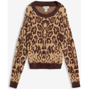 Fijngebreide trui van zacht verengaren