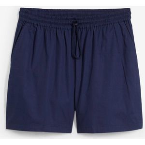 Slip-on shorts van puur katoen