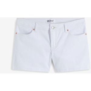 Stretch jeans short, mid waist