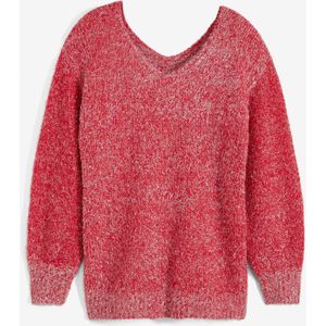 Lange trui met lurex