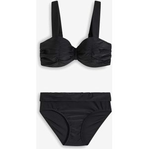 Balconette bikini met gewatteerde bandjes (2-dlg. set)