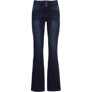 Ultrasoft corrigerende bootcut jeans, high waist