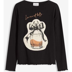 Longsleeve van katoen met stretch