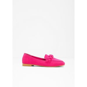 Loafers met gevlochten details