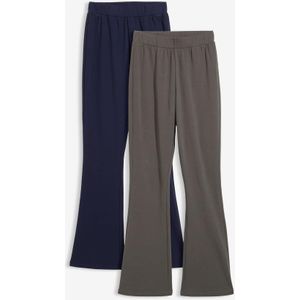 Thermo legging in bootcut (set van 2)