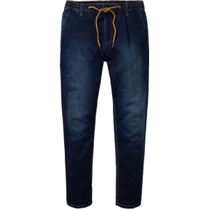 Regular fit jeans jogger met comfortband, tapered