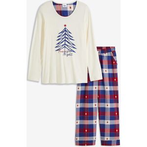 Pyjama met flanellen broek
