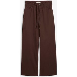 Twill broek van katoen