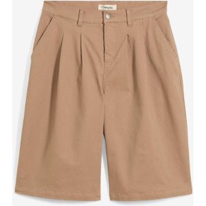 Lange bermuda in een elastische katoenmix