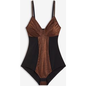 Medium corrigerende body met glanseffect