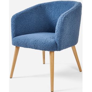 Fauteuil van bouclé