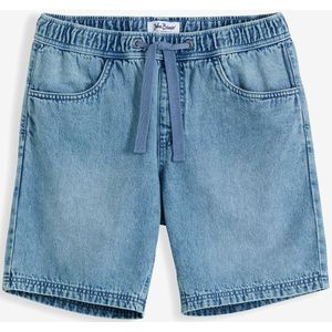 Lange instap jeans short, regular fit