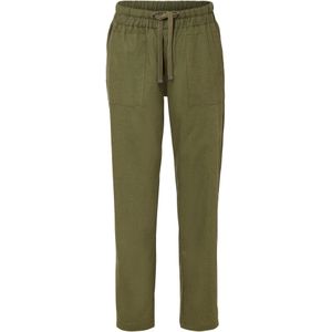 Instapbroek in een luchtige linnenmix