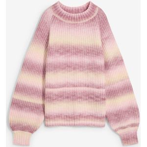 Grof gebreide trui van zachte wolmix