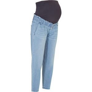 Zwangerschapsjeans van katoen-stretch, cropped